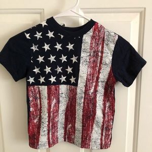 Children’s place boys American flag T-shirt